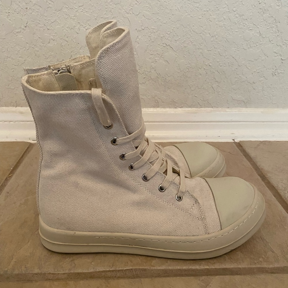 White Rick Owen’s Ramones